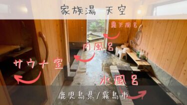 サウナ室付きの家族湯の内風呂
