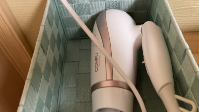箱に入ったドライヤー